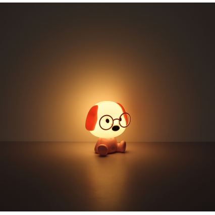 Globo - LED reguleeritav laetav laste öölamp LED/1W/5V 500 mAh roosa