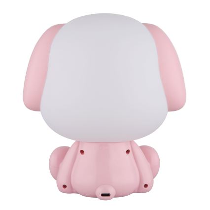 Globo - LED reguleeritav laetav laste öölamp LED/1W/5V 500 mAh roosa