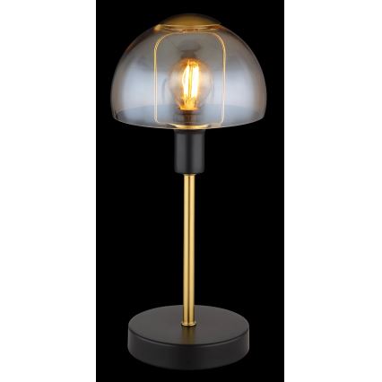 Globo - Laud puutetundlik lamp 1xE14/25W/230V must/kuldne