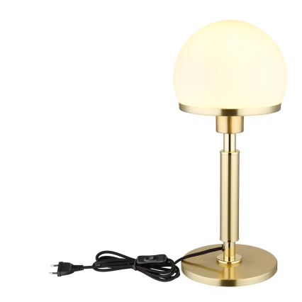 Globo - Laualamp 1xE27/40W/230V kuldne