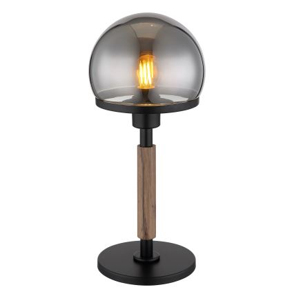 Globo - Laualamp 1xE27/40W/230V must/pruun