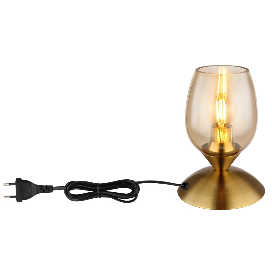 Globo - Laud puutetundlik lamp 1xE14/25W/230V messing