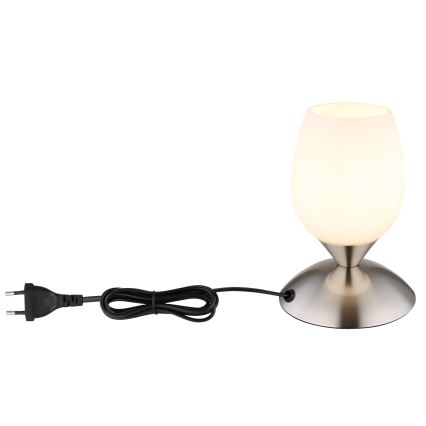 Globo - Laud puutetundlik lamp 1xE14/25W/230V matt kroom