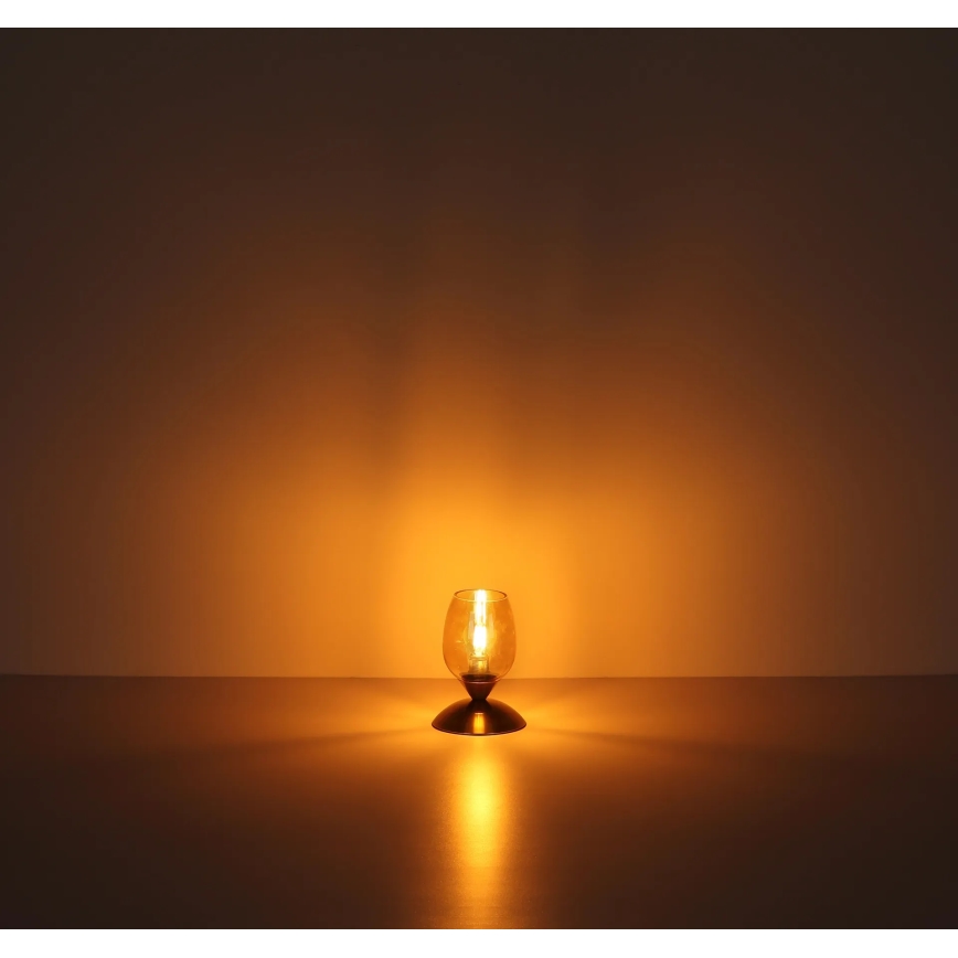Globo - Laud puutetundlik lamp 1xE14/25W/230V must
