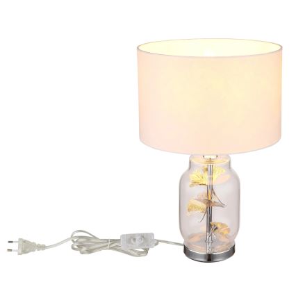Globo - Laualamp 1xE27/40W/230V valge