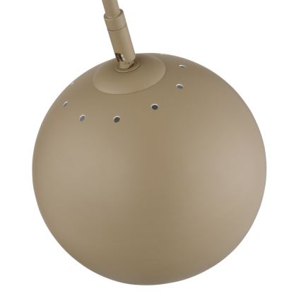 Globo - Põrandalamp 1xE27/60W/230V beež