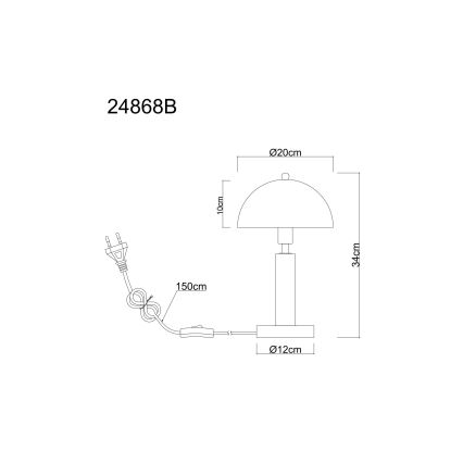 Globo - Laualamp 1xE14/40W/230V