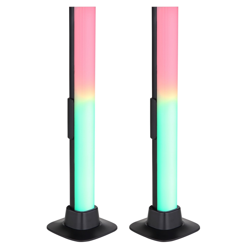 Globo RGB- KOMPLEKT 2x LED RGB Hämardatav laualamp 2in1 LED/2W/5V Wi-Fi Tuya