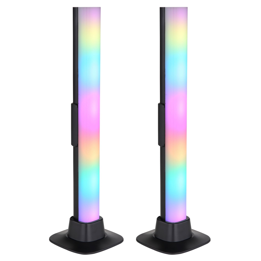 Globo RGB- KOMPLEKT 2x LED RGB Hämardatav laualamp 2in1 LED/2W/5V Wi-Fi Tuya