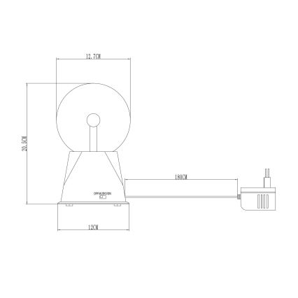 Globo - LED Laualamp LED/3,6W/230V