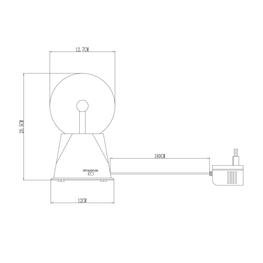 Globo - LED Laualamp LED/3,6W/230V