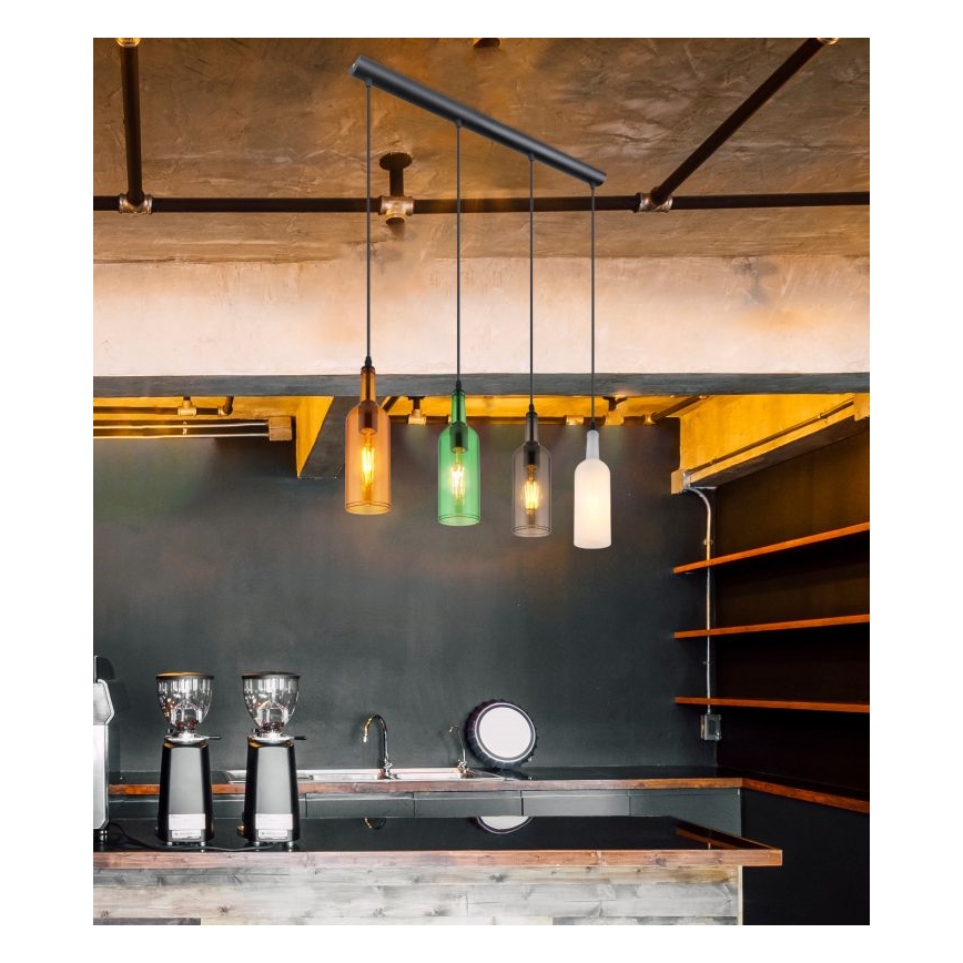 Globo - Lühter 4xE27/8W/230V