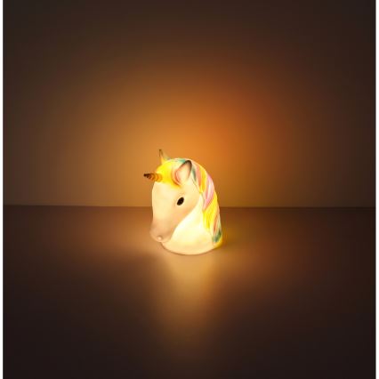 Globo - LED laste öölamp LED/1W/230/4,5V 3xAA ükssarvik