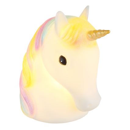 Globo - LED Öölamp lastele LED/1W/230/4,5V 3xAA ükssarvik
