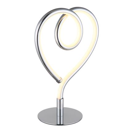 Globo - LED Laualamp LED/6W/230V läikiv kroom