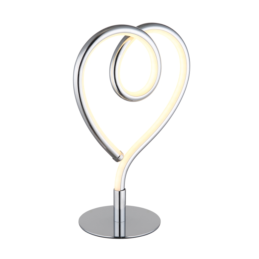 Globo - LED Laualamp LED/6W/230V läikiv kroom