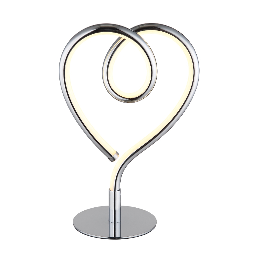 Globo - LED Laualamp LED/6W/230V läikiv kroom