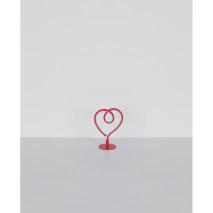 Globo - LED Laualamp LED/6W/230V punane