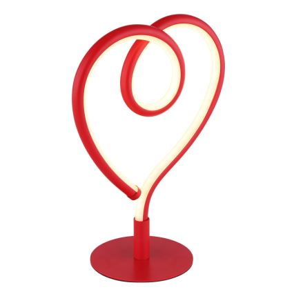 Globo - LED Laualamp LED/6W/230V punane