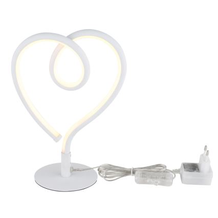 Globo - LED Laualamp LED/6W/230V valge