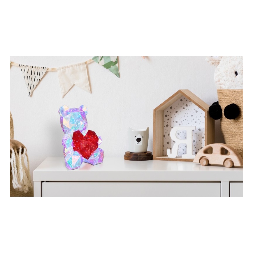 Globo - LED Lauakaunistus LED/6W/5V USB karu