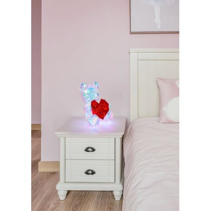 Globo - LED Lauakaunistus LED/6W/5V USB karu