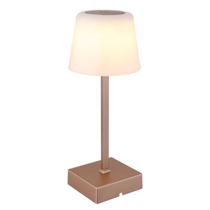 Globo - LED Hämardatav puutetundlik laualamp LED/2W/5V 3000/4500/6500K 800 mAh beež