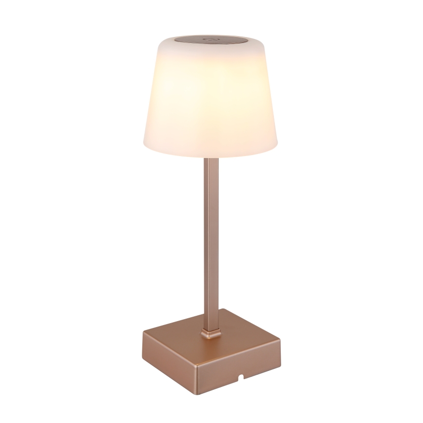 Globo - LED Hämardatav puutetundlik laualamp LED/2W/5V 3000/4500/6500K 800 mAh beež