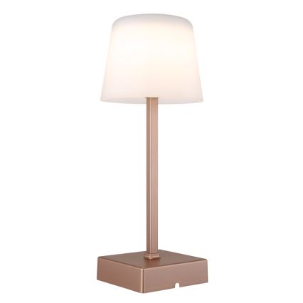 Globo - LED Hämardatav puutetundlik laualamp LED/2W/5V 3000/4500/6500K 800 mAh beež