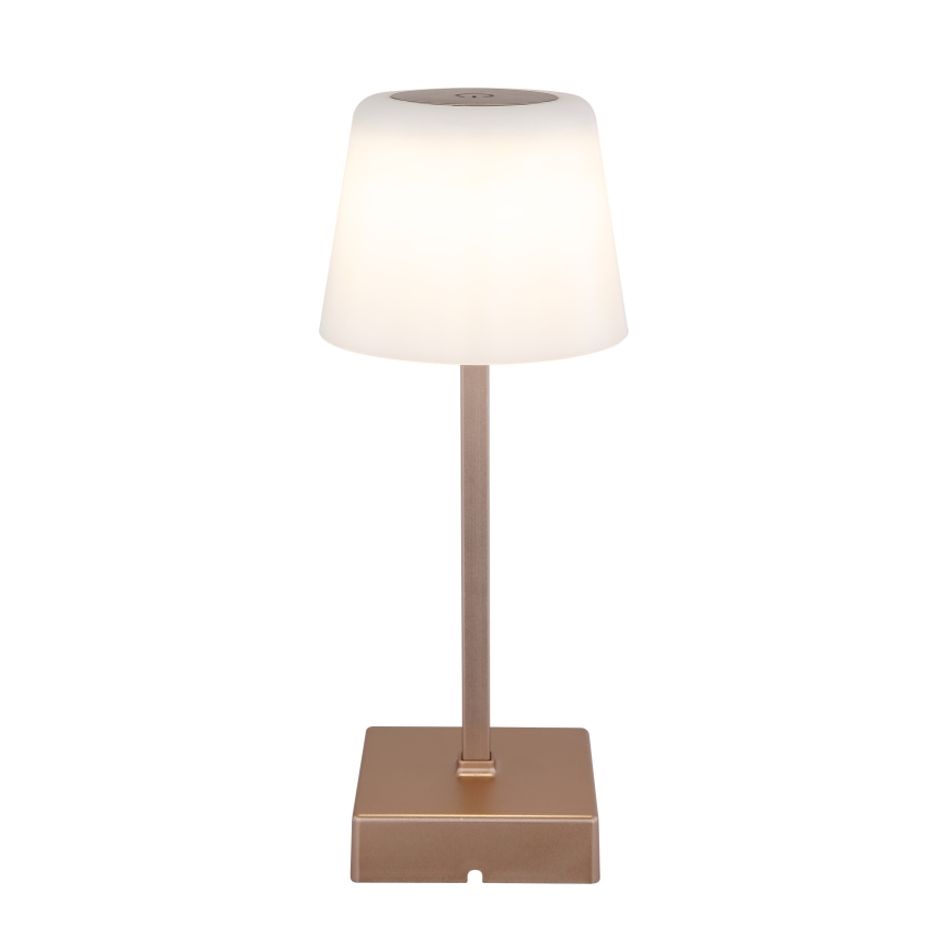 Globo - LED Hämardatav puutetundlik laualamp LED/2W/5V 3000/4500/6500K 800 mAh beež