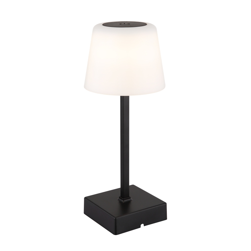 Globo - LED Hämardatav puutetundlik laualamp LED/2W/5V 3000/4500/6500K 800 mAh must