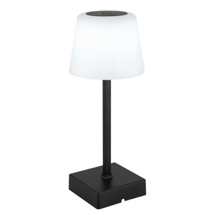 Globo - LED Hämardatav puutetundlik laualamp LED/2W/5V 3000/4500/6500K 800 mAh must