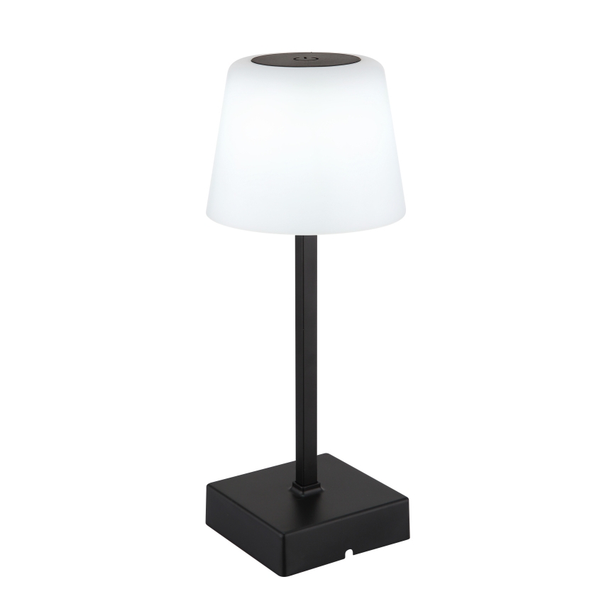 Globo - LED Hämardatav puutetundlik laualamp LED/2W/5V 3000/4500/6500K 800 mAh must