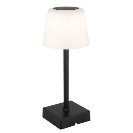 Globo - LED reguleeritav puutetundlik laualamp LED/2W/5V 3000/4500/6500K 800 mAh must