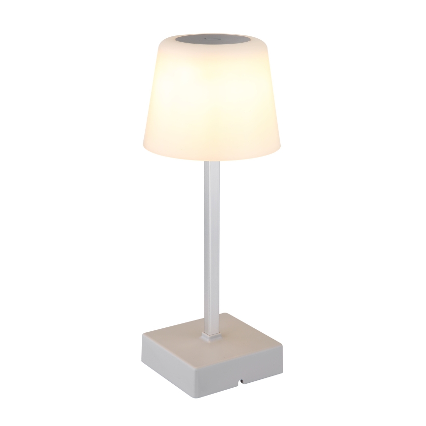 Globo - LED Hämardatav puutetundlik laualamp LED/2W/5V 3000/4500/6500K 800 mAh hõbedane