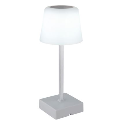 Globo - LED Hämardatav puutetundlik laualamp LED/2W/5V 3000/4500/6500K 800 mAh hõbedane
