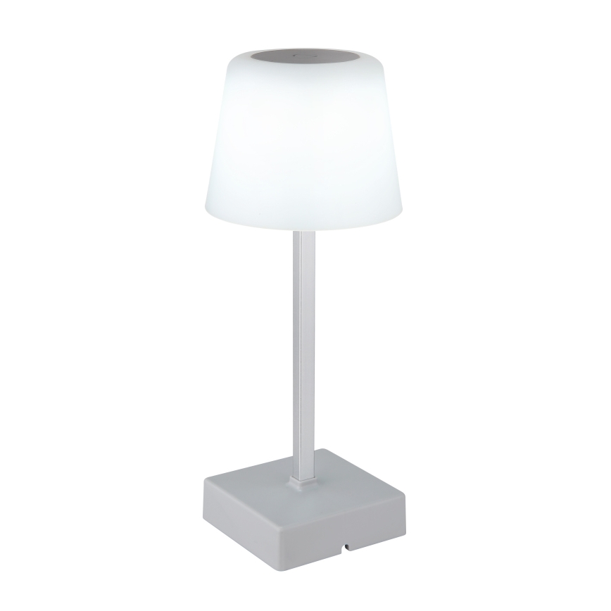 Globo - LED Hämardatav puutetundlik laualamp LED/2W/5V 3000/4500/6500K 800 mAh hõbedane