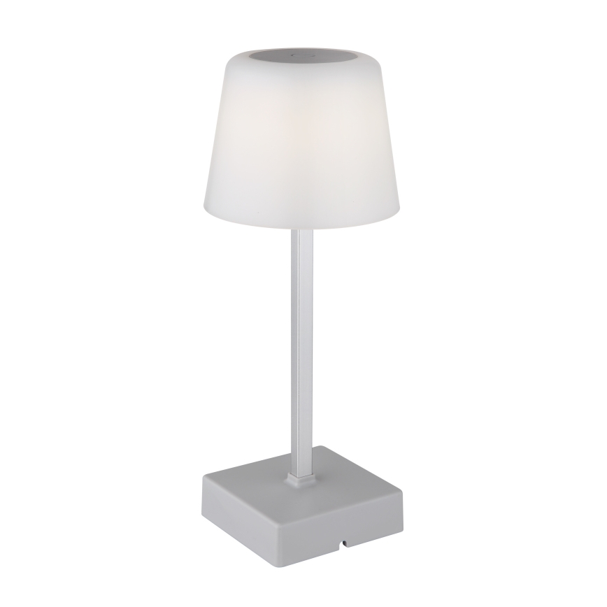 Globo - LED Hämardatav puutetundlik laualamp LED/2W/5V 3000/4500/6500K 800 mAh hõbedane