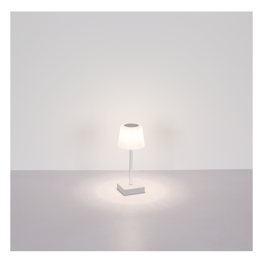 Globo - LED reguleeritav puutetundlik laualamp LED/2W/5V 3000/4500/6500K 800 mAh hõbedane