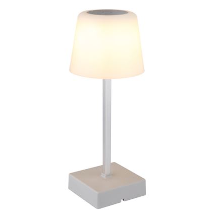 Globo - LED reguleeritav puutetundlik laualamp LED/2W/5V 3000/4500/6500K 800 mAh hõbedane