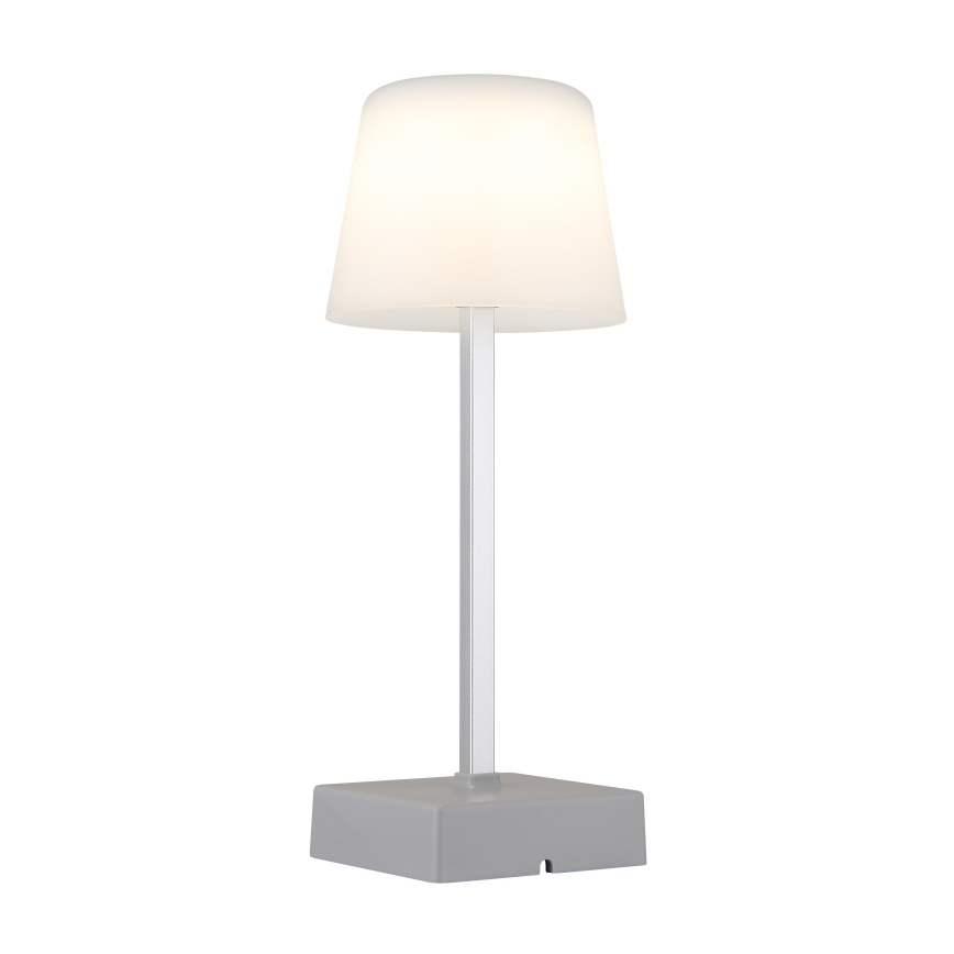 Globo - LED reguleeritav puutetundlik laualamp LED/2W/5V 3000/4500/6500K 800 mAh hõbedane