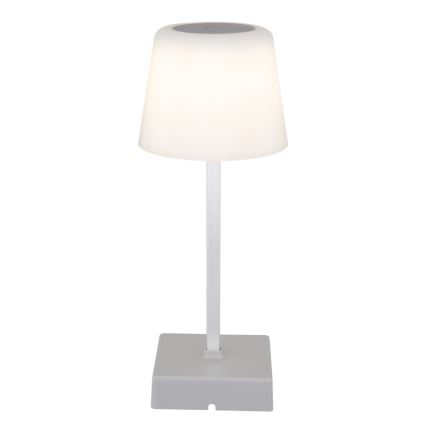 Globo - LED reguleeritav puutetundlik laualamp LED/2W/5V 3000/4500/6500K 800 mAh hõbedane