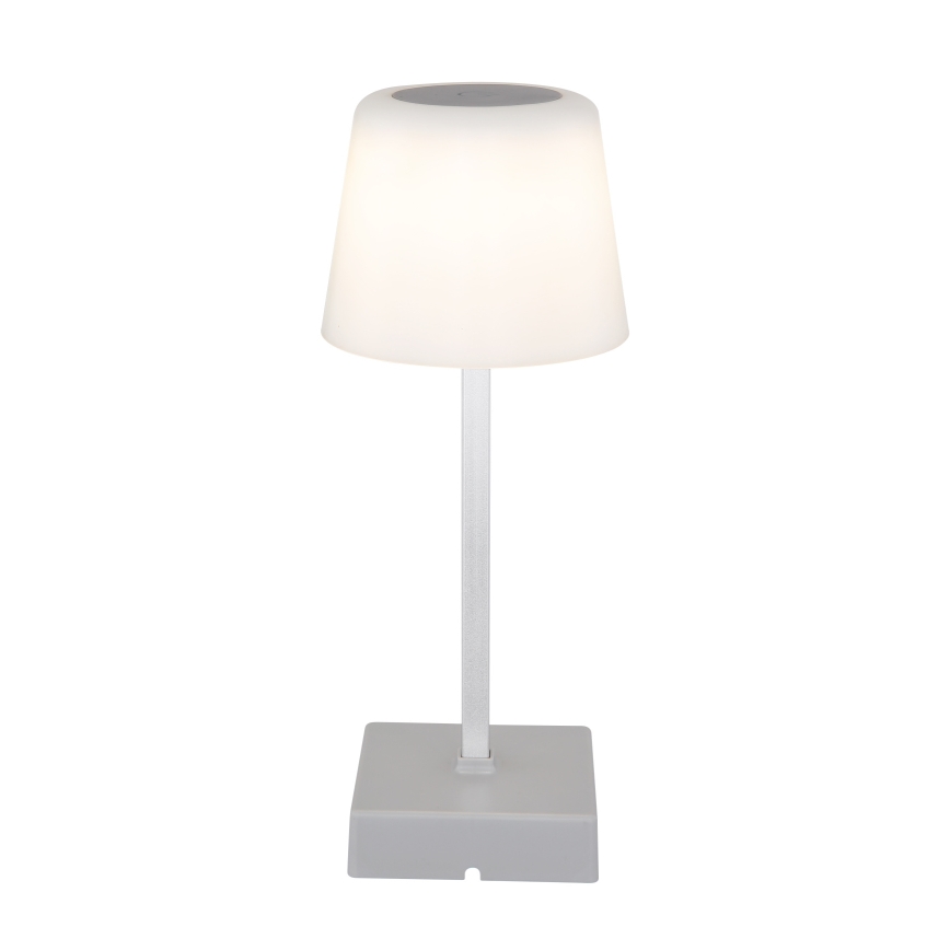 Globo - LED reguleeritav puutetundlik laualamp LED/2W/5V 3000/4500/6500K 800 mAh hõbedane