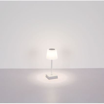 Globo - LED Hämardatav puutetundlik laualamp LED/2W/5V 3000/4500/6500K 800 mAh valge