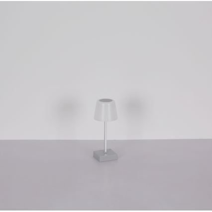 Globo - LED Hämardatav puutetundlik laualamp LED/2W/5V 3000/4500/6500K 800 mAh valge