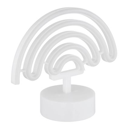 Globo - LED Neoon lauakaunistus LED/2W/3xAA vikerkaar