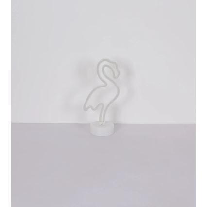 Globo - LED Neoon lauakaunistus LED/2W/3xAA flamingo