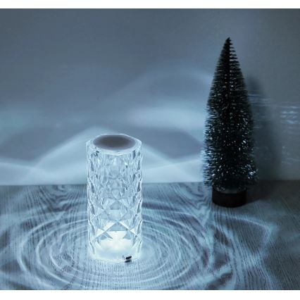 Globo - Laetav LED RGB laualamp, puutetundlik, laetav LED/0,6W/3,7V 500mAh