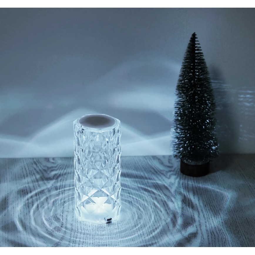 Globo - Laetav LED RGB laualamp, puutetundlik, laetav LED/0,6W/3,7V 500mAh