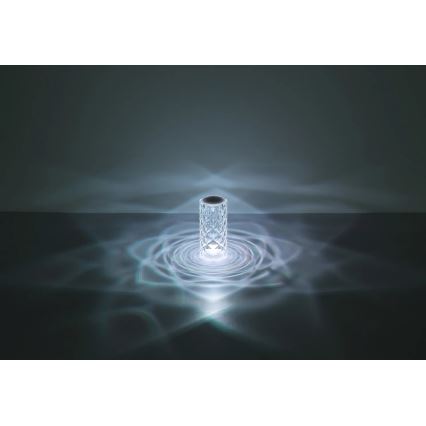 Globo - Laetav LED RGB laualamp, puutetundlik, laetav LED/0,6W/3,7V 500mAh